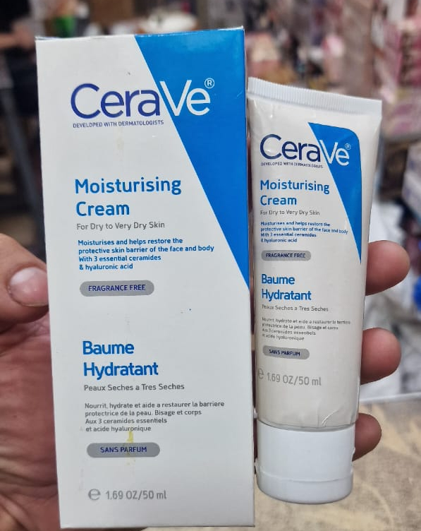 CeraVe Moisturizing Cream Baume Hydratant
